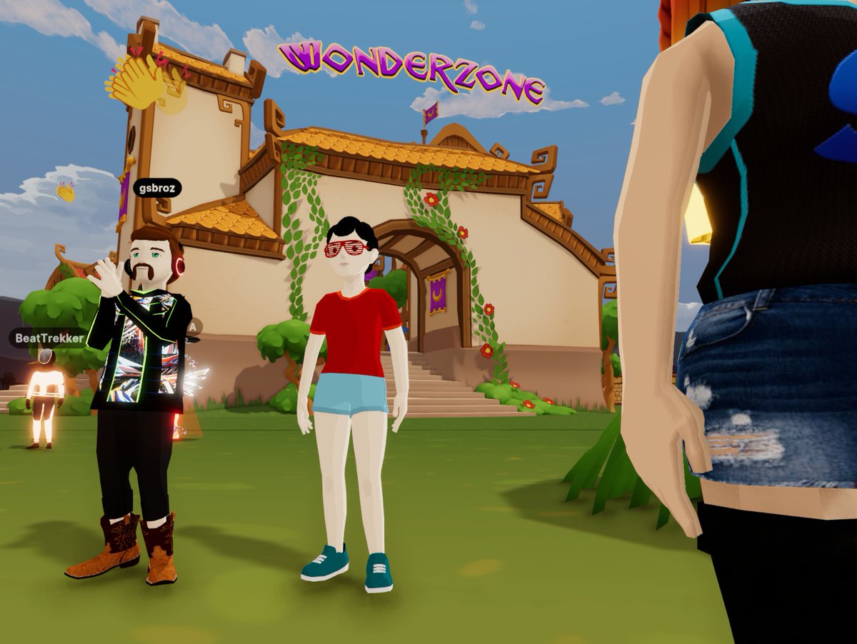 Get thee to <a href="/WonderZoneGames/">WonderZone</a> NOW for the first of three <a href="/BeatTrekker/">BeatTrekkers.DCL.Eth</a> final rounds!

<a href="/krishavel/">OxKHARMADJ ᵍᵐ</a> live on the decks now at (-29,56) 🔥🎶