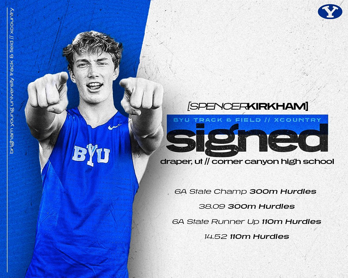 BYUTFXC's tweet photo. Official✍️
Welcome to the Family Spencer💙

#BYUTFXC x #GoCougs https://t.co/1ctz4MLtaJ