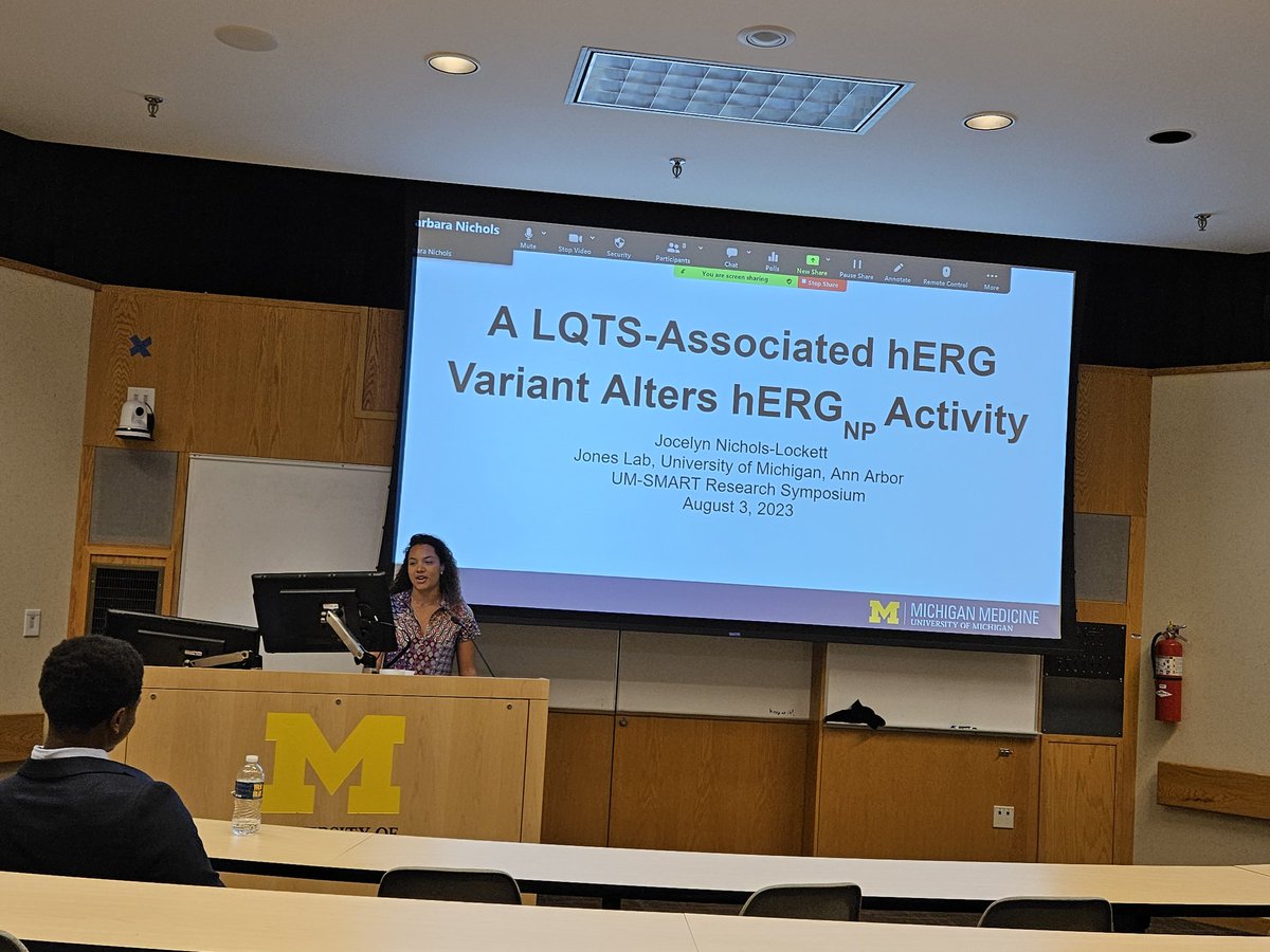 David Jones (@ephyswiz) on Twitter photo Jocelyn said that she channeled her inner @YouGoChi for her UM-SMART presentation today. I say good call because you nailed it! <a href="/UMPharmacology/">Umich Pharmacology</a> Jocelyn said that she channeled her inner @YouGoChi for her UM-SMART presentation today. I say good call because you nailed it! <a href="/UMPharmacology/">Umich Pharmacology</a>