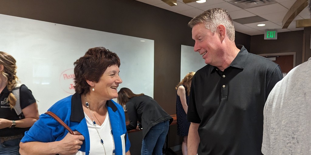 PurdueAgEcon's tweet photo. Today the AgEcon family said goodbye to @JaysonLusk as he leaves for his new role as VP and Dean @okstate_ag. We are thankful for his tremendous leadership and role in transforming the Purdue AgEcon department into one of the top programs in the world. https://t.co/dbeET8WZh1