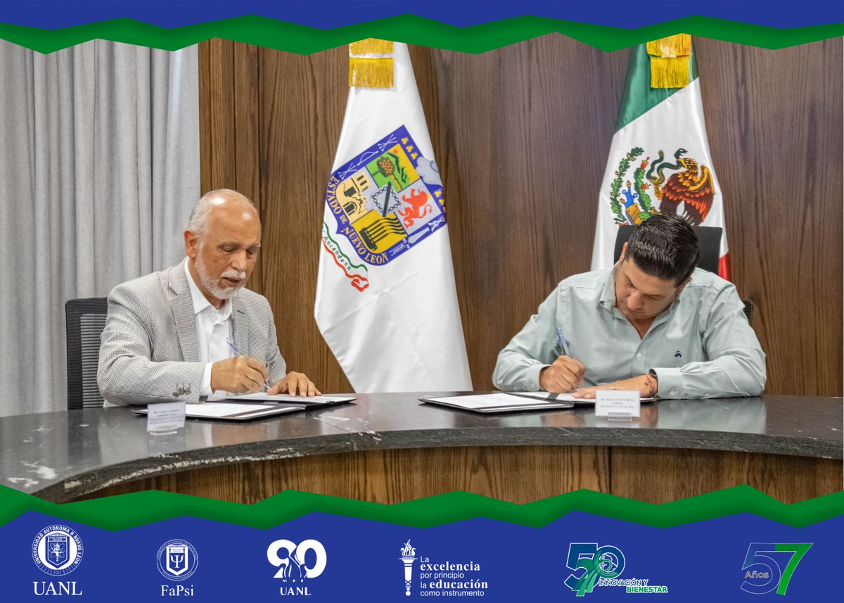 Psicologia_UANL's tweet photo. 🔵#ConvenioFaPsi | La Facultad de Psicología de la #UANL firma un convenio con Salinas Victoria para expandir la atención clínica psicológica en el municipio.✍️🤝✨ #ExcelenciaYEducación #FaPsi #Jefes #Jefas
📌 Más en: https://t.co/nt8eaj4Umc https://t.co/oXgNQL2vkC
