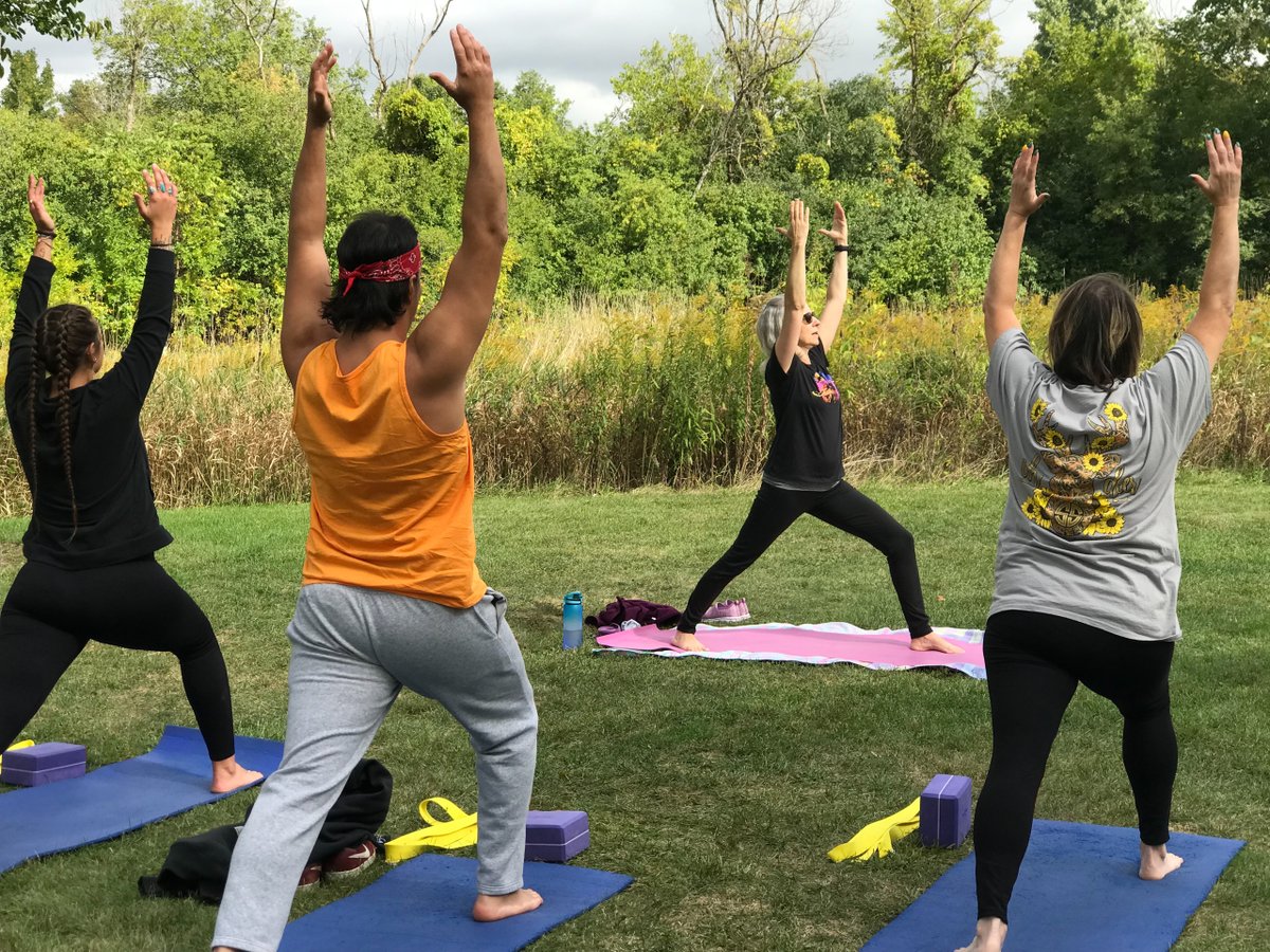 There's still time to register for Yoga & Art at the Park! This class is 6-8 p.m. Aug. 3, at #FischerFarm!
🧘 Enjoy an hour of relaxing yoga and another hour of art exploration with an art instructor! 🎨 Register today at the DGLC or call 630-766-7015! #bville #yoga #art