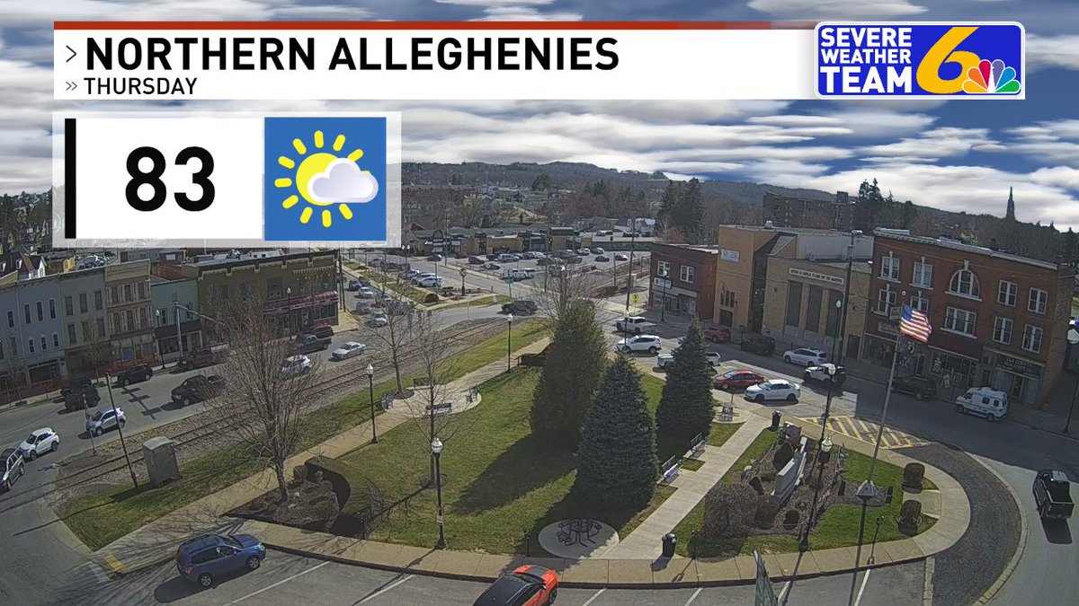 Here's tomorrow's forecast for the Northern Alleghenies. More weather ----> wjactv.com/weather