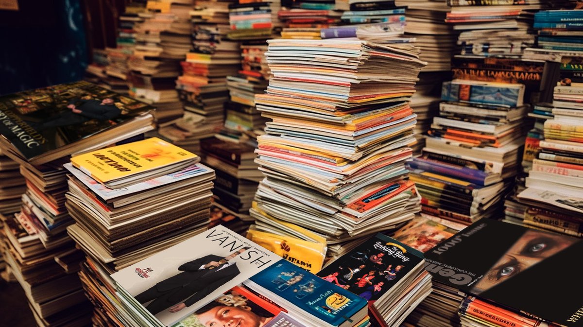 magimasterclass's tweet image. 🔮📖 From Genii to VANISH, this blog post spotlights the leading magic publications that cater to the diverse interests and needs of magicians and magic enthusiasts alike:
magicianmasterclass.com/post/magic-mag…
#MagicMagazines #MagicPublications #VanishMagicMagazine #geniimagazine