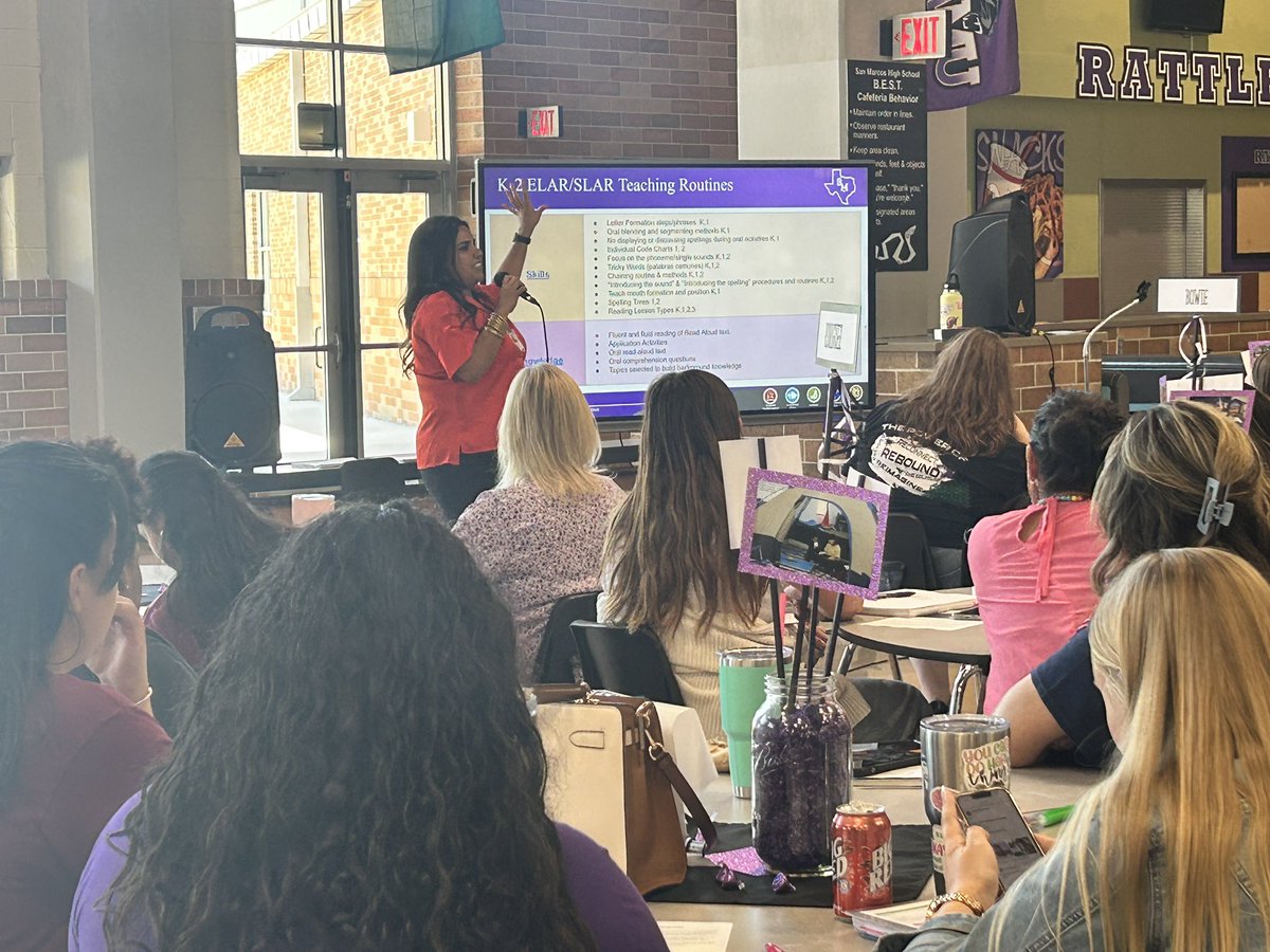 ErikaVMIbarra's tweet photo. Finishing up two great days of welcoming a fabulous bunch to @SanMarcosCISD ! #smcisdnta23 https://t.co/72zCiQTSfC