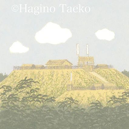 北國新聞、富山新聞連載小説 安部龍太郎さん作「銀嶺のかなた」第203~206回挿絵です。