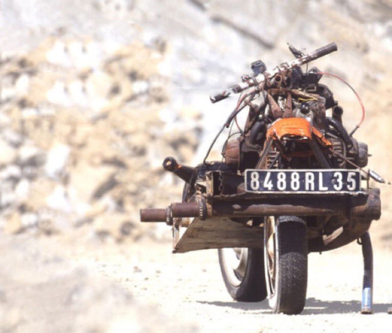 A French man, Emile Leray, was on a solo trip in Morocco in 1993 when he encountered a challenge. His Citroen 2CV broke down in the middle of the Sahara when he accidentally hit a rock, which damaged his car's chassis. He was stranded several miles from the nearest settlement.