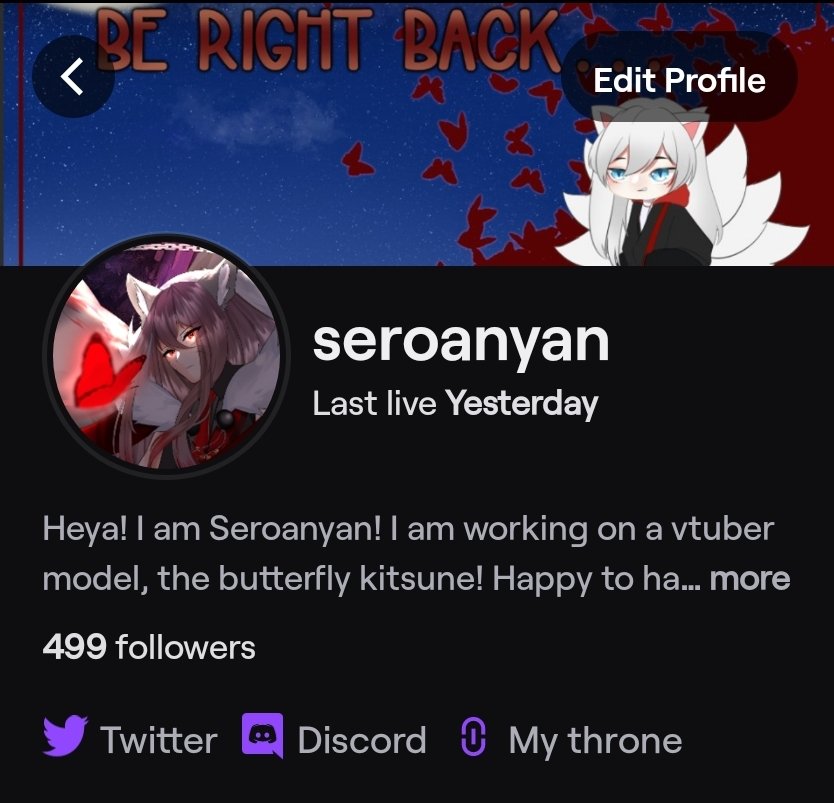 🦋Sero ~Butterfly Kitsu ENVtuber~ 🔞 tweet media