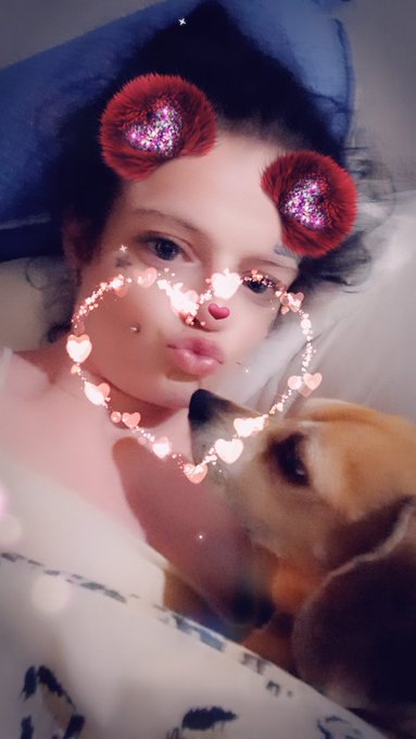 I love my girl... socks is a mama's girl for sure https://t.co/v3Sn0V02zD