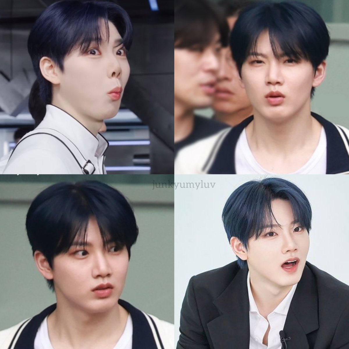 junkyumyluv's tweet photo. these expressions!
#JUNKYU #TREASURE https://t.co/6Y8hEFGTK7