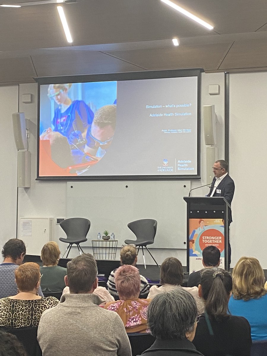 Nurses/Midwives SA (@anmfsa) on Twitter photo An insightful presentation by <a href="/adam_montagu/">Adam Montagu</a> discussing @AHSimulation and the contribution to high quality, safe patient healthcare and how this can be achieved by providing excellence in both simulation and clinical skills teaching. #APC2023 An insightful presentation by <a href="/adam_montagu/">Adam Montagu</a> discussing @AHSimulation and the contribution to high quality, safe patient healthcare and how this can be achieved by providing excellence in both simulation and clinical skills teaching. #APC2023