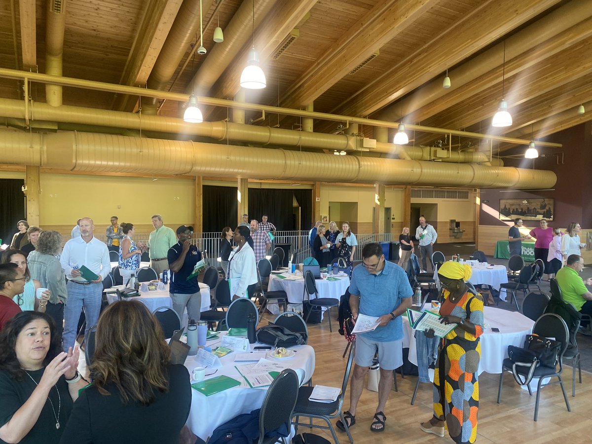DrStacieStanley's tweet photo. In awe of the deep and collaborative learning during day two of @edinaschools #20232024 Leadership Advance! #LeadershipMatters #ContinuousSchoolImprovement #DefiningExcellence https://t.co/7cD5xHbMkO