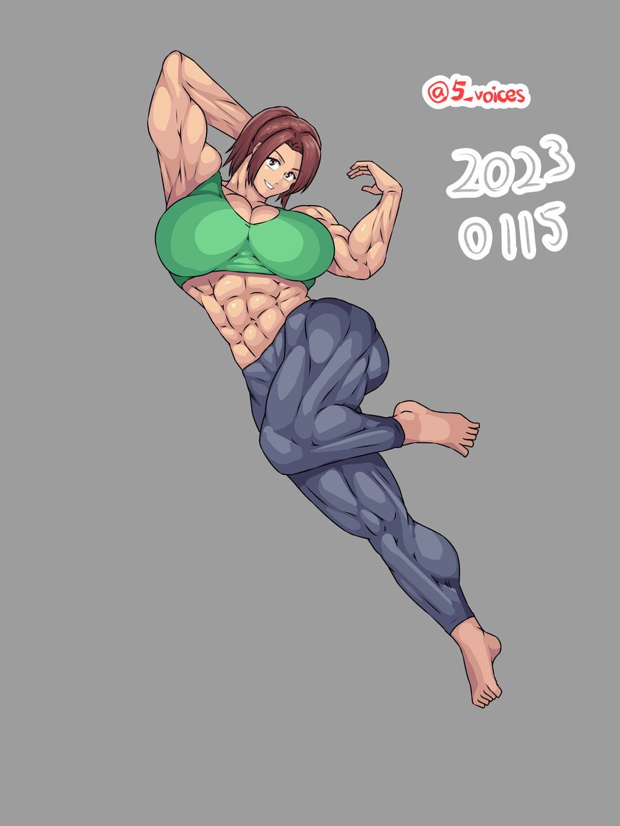 過去絵ポートレ模写。 