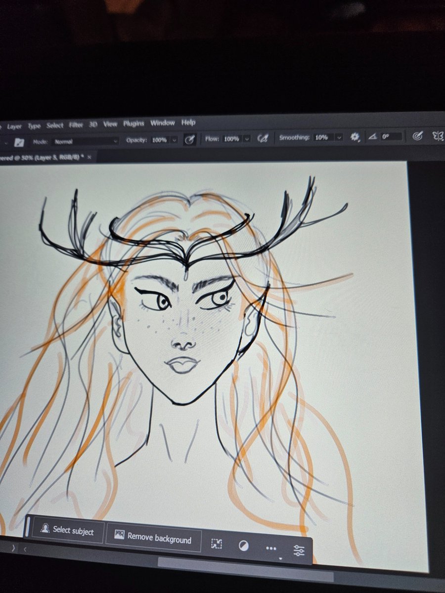 sunshineshaJAM's tweet photo. @babsdraws @Marisha_Ray @CriticalRole finally getting a chance to go through #pubdrawπΊβοΈ my first sketch - she's a little wonky but still cute i think. thank you for teaching us! https://t.co/lythkxdZnQ