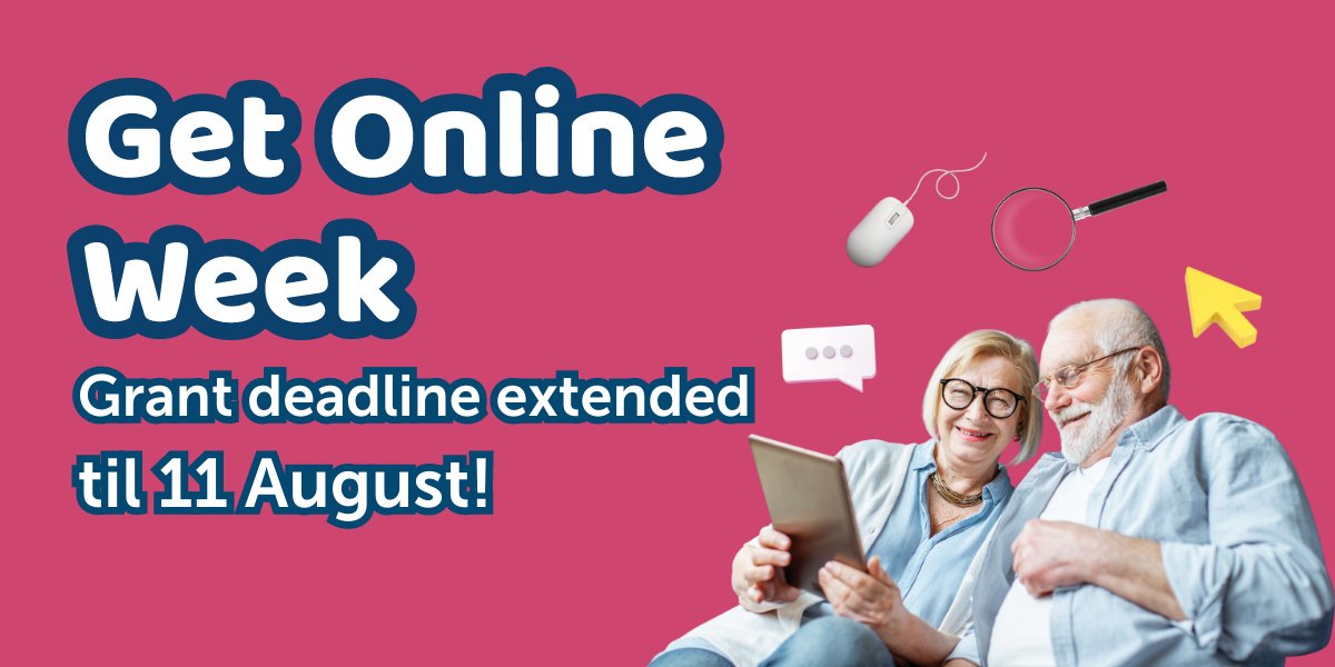 getonlineweekau's tweet image. Our Get Online Week grant deadline has been extended to 11 August. So you have one more week to apply for our $1,000 event grant. Don’t miss this great opportunity to host a fun, free digital skills event in your local community. Apply now beconnectednetwork.org.au/grant-program/…