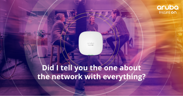 📱 Unlock the potential of your home with comfort and convenience! #ArubaInstantOn and #WeAreAruba got you covered.