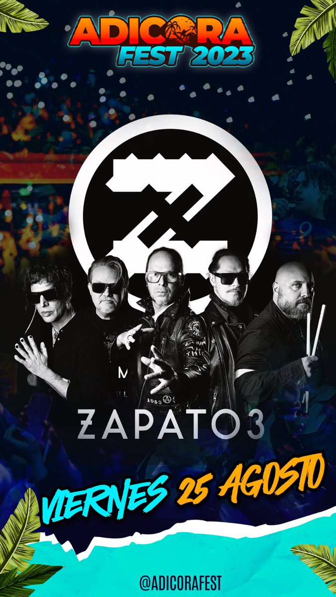 ADÍCORA EL 25 de AGOSTO!!! Nos vemos en Falcón y regresamos a #Venezuela. Los queremos!!