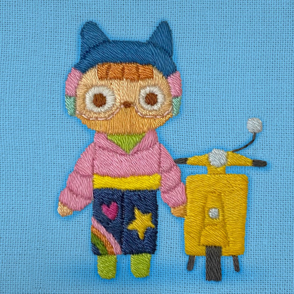 Cotton Candy Cat tweet media