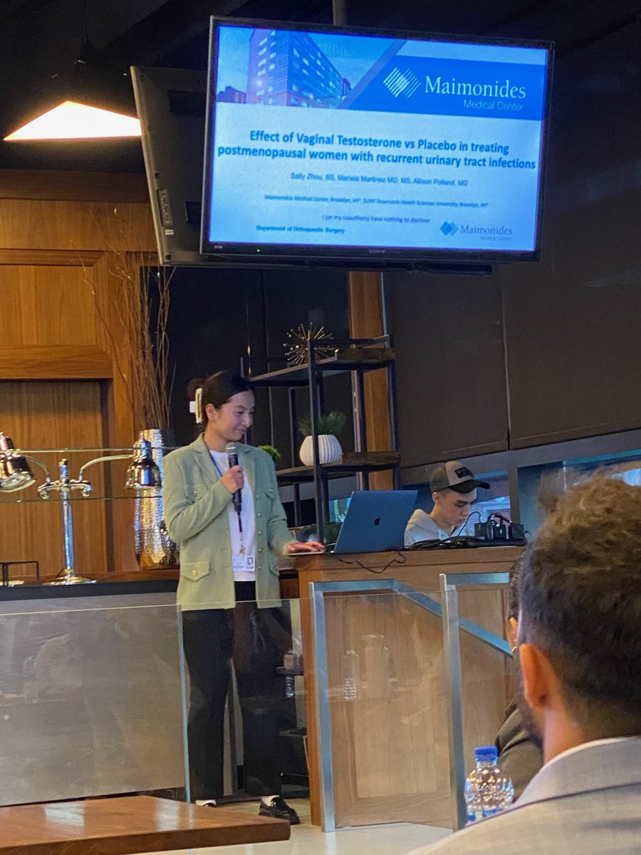 Dr. Allison Polland (@allison_polland) on Twitter photo So proud of my mentee, Sally Zhou from <a href="/sunydownstate/">SUNY Downstate</a> medical school, presenting her summer research project at <a href="/barclayscenter/">Barclays Center</a> evening research symposium <a href="/MaimoHealth/">Maimonides Health</a> So proud of my mentee, Sally Zhou from <a href="/sunydownstate/">SUNY Downstate</a> medical school, presenting her summer research project at <a href="/barclayscenter/">Barclays Center</a> evening research symposium <a href="/MaimoHealth/">Maimonides Health</a>