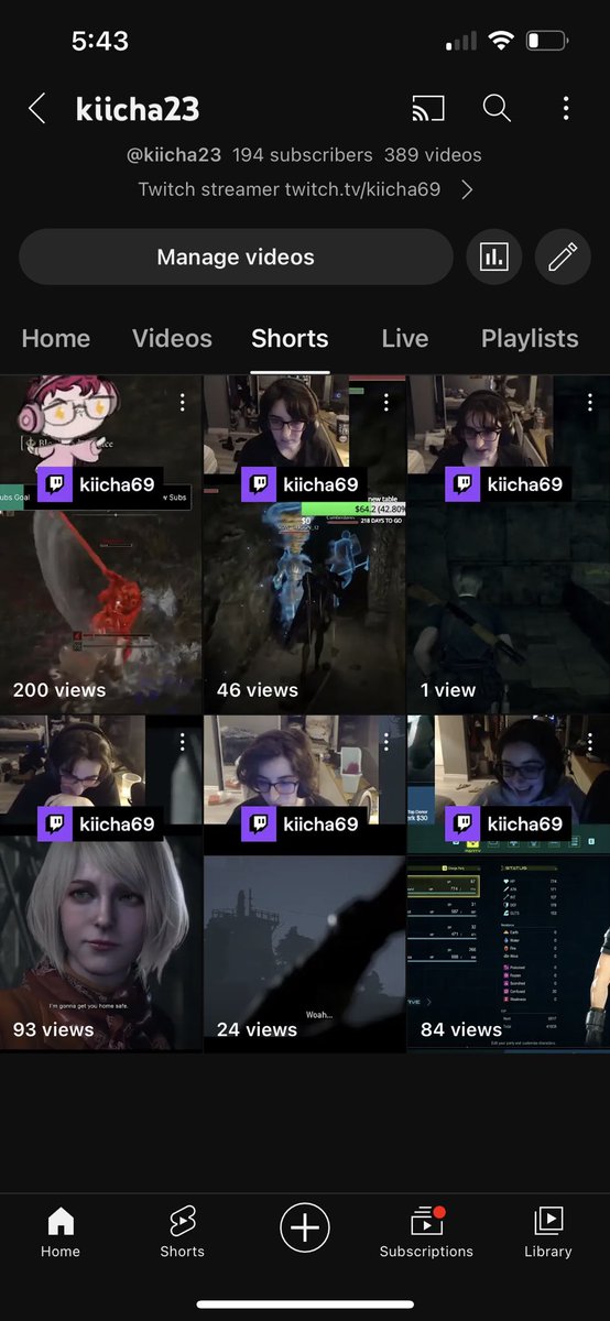kiicha1's tweet photo. Well didn’t expect my YouTube and tik tok clips from my twitch to kinda blow up thank you ❤️ https://t.co/8RmEQnosnn