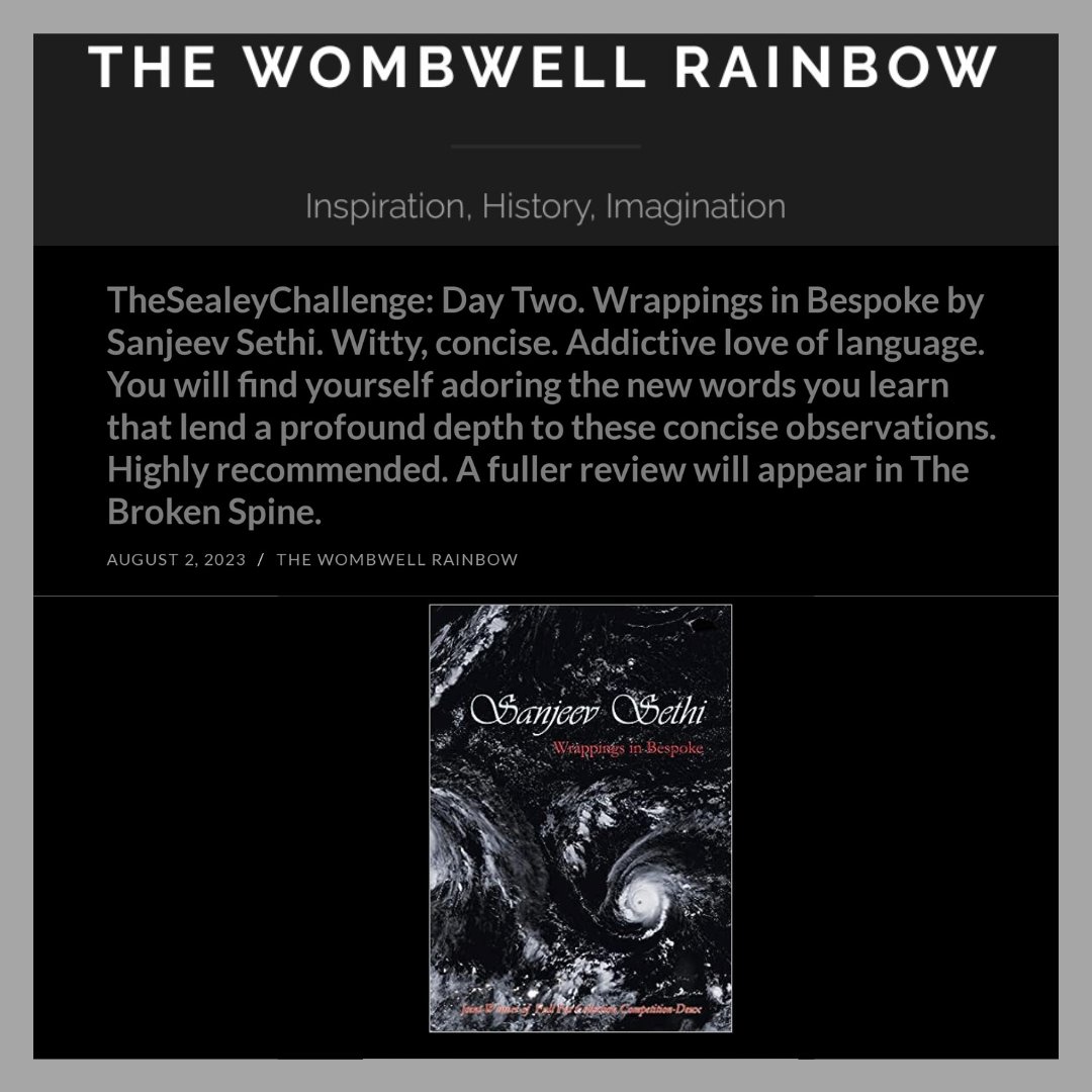 I am pleasantly surprised to find Paul Brooke’s notification. It is on his vibrant website: The Wombwell Rainbow. Thank you, Paul!
@PaulDragonwolf1 @hedgehogpoetry

thewombwellrainbow.com/2023/08/02/the…