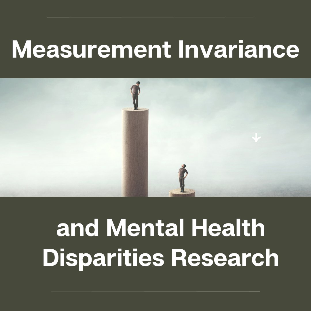 PCSASNews's tweet photo. 🔍📊 To what extent can a lack of measurement invariance exacerbate mental health disparities?
@rileymcdanal's new article dives deep into the topic: https://t.co/2Apmsh4pAI https://t.co/KO4iSkbd6a