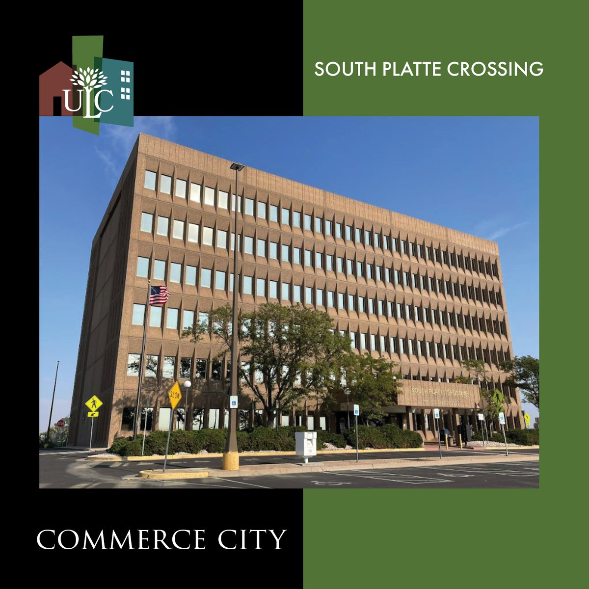 This week’s #20pointsofimpact is South Platte Crossing! ULC’s first Commerce City acquisition, this site is near RTD’s N Line Commuter Rail and provides affordable office space to nonprofits. #organizationalstrengthandsustainability
