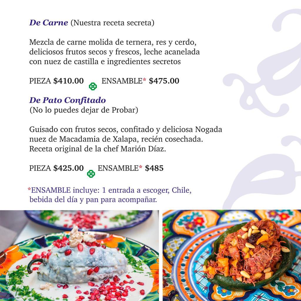 bistrotm's tweet photo. ¡Ya comenzamos con nuestra temporada de #chilesennogada ! 
No te quedes con las ganas y pruébalos, ¡te van a encantar! 🤤✨ 
#mexicanfood #tradicionalfood https://t.co/gCLiHdyEUF