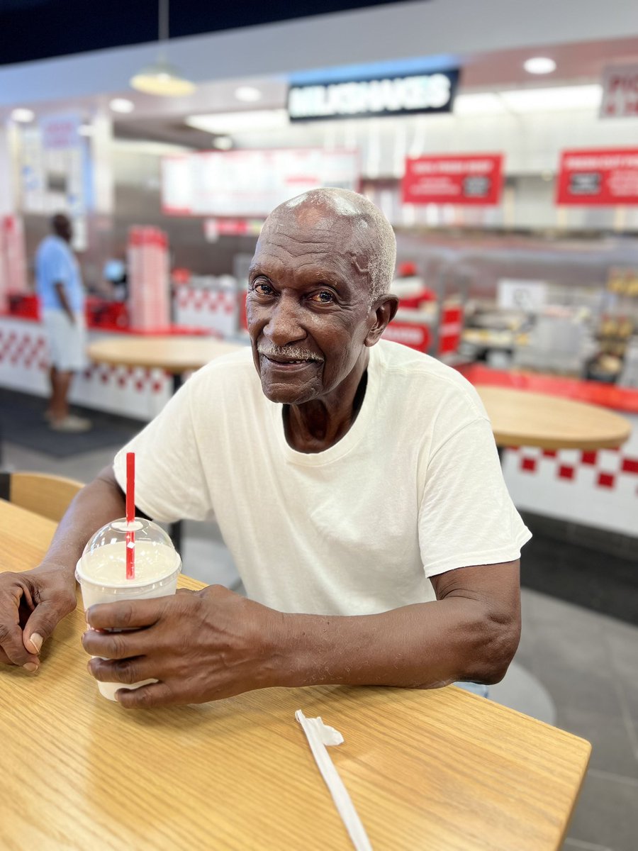 “I’ve been thinking about this milkshake for 60 years.”
