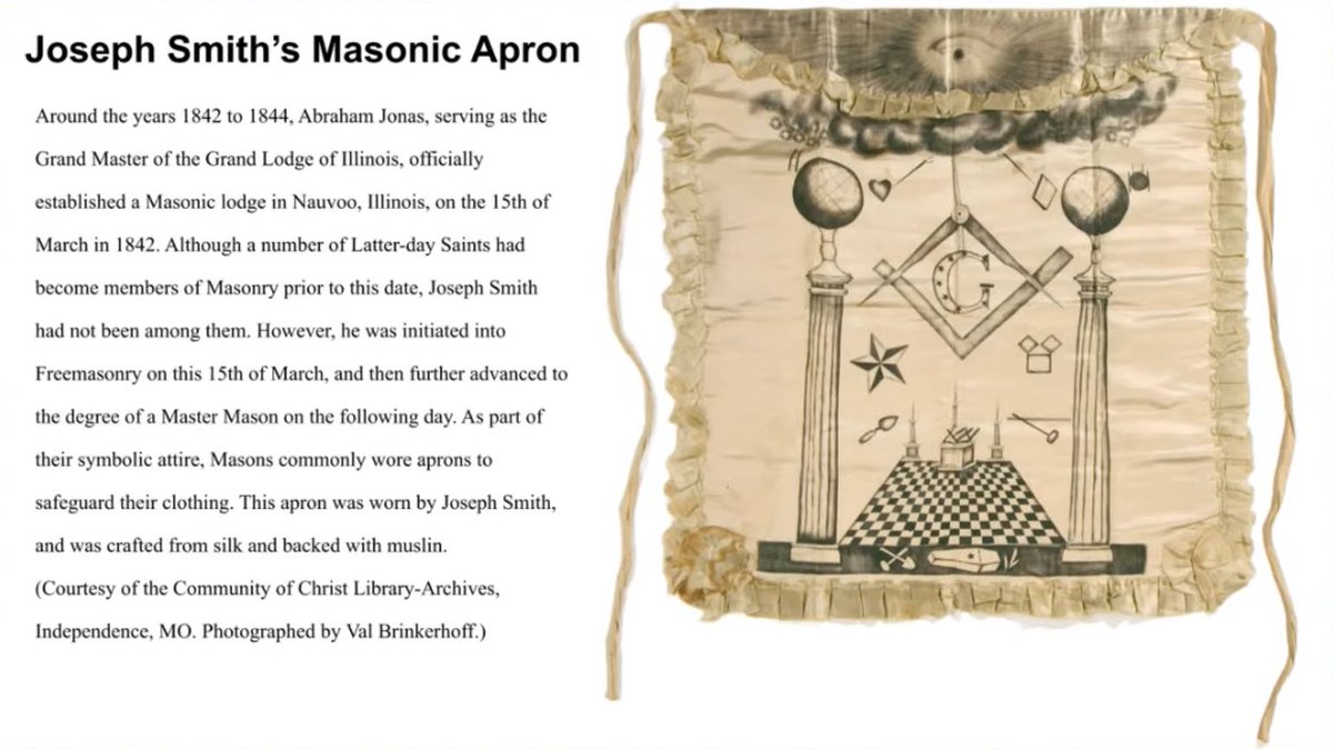 Enos_Envy's tweet photo. All seeing eye, checkerboard floor...when is Mormon QAnon coming after Joseph Smith? #SecretCombination https://t.co/gkRNpqUKMM