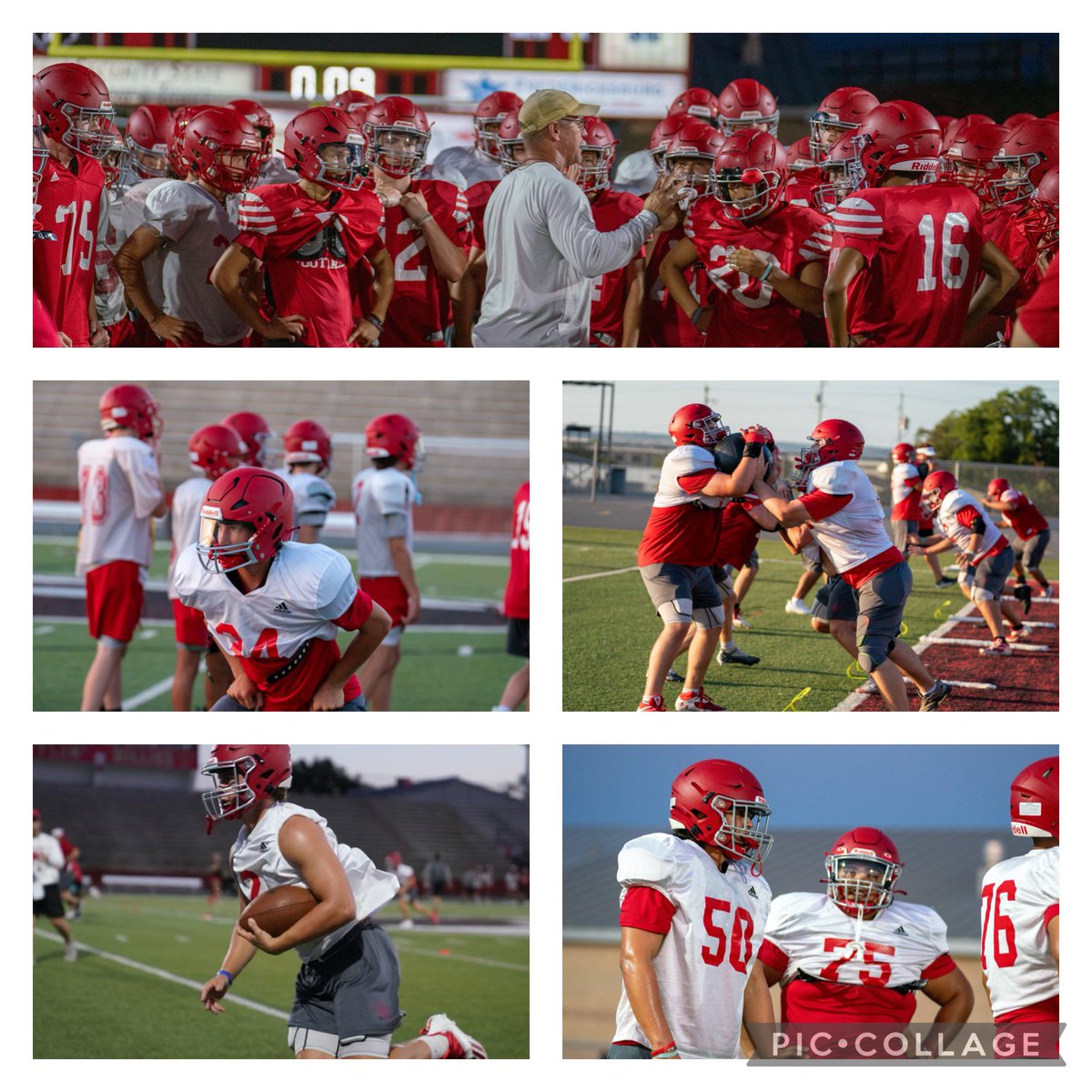 BillieFootball's tweet image. Our 2023 Training camp is off to a fast and furious start. The guys are putting in hard work and we are making great progress. Here are some pics from our first few days of camp. #WorkToWin @billiesports