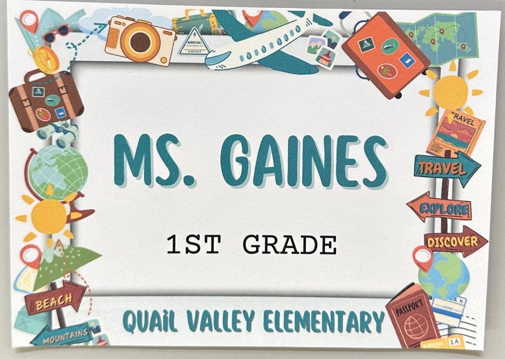 StephGainesEDU's tweet photo. 🔔#BackToSchool🔔: Ready or not, here it comes! The 1st Day of School is #RightAroundTheCorner! Are you ready for 2023-24? Let’s get ready!  @QVE_Eagles @FortBendISD @RGAPMobileLive #OriginalTweet https://t.co/WhH1ExrwEa