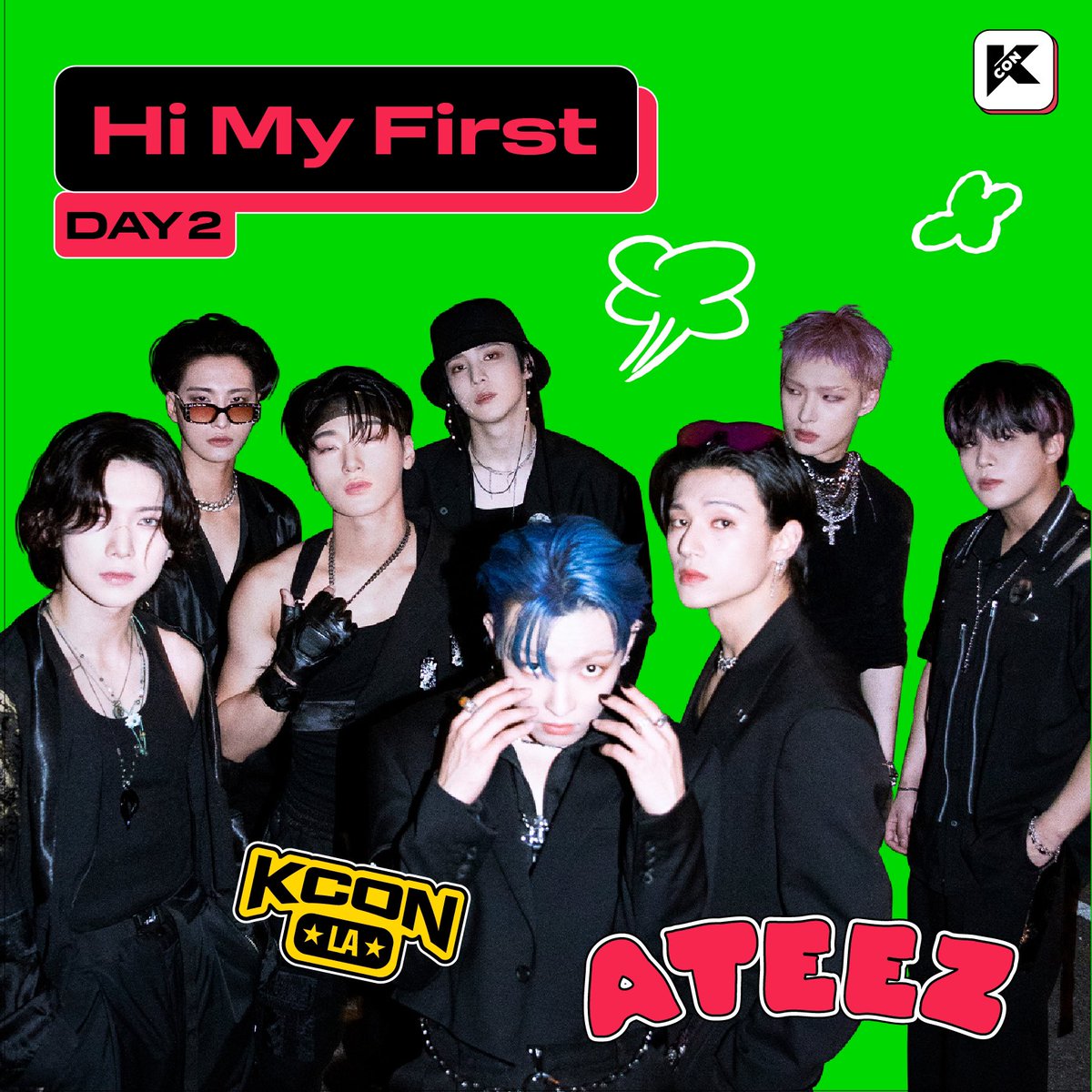 kconusa's tweet photo. [#KCONLA2023] SHOW SPOILER II

Remember the stage that we first...😌

Hi, My First
🅓🅐🅨 ➋ #ATEEZ
🅓🅐🅨 ➌ #StrayKids 

-ONLY at KCON LA 2023! https://t.co/QP3eJizCJ5