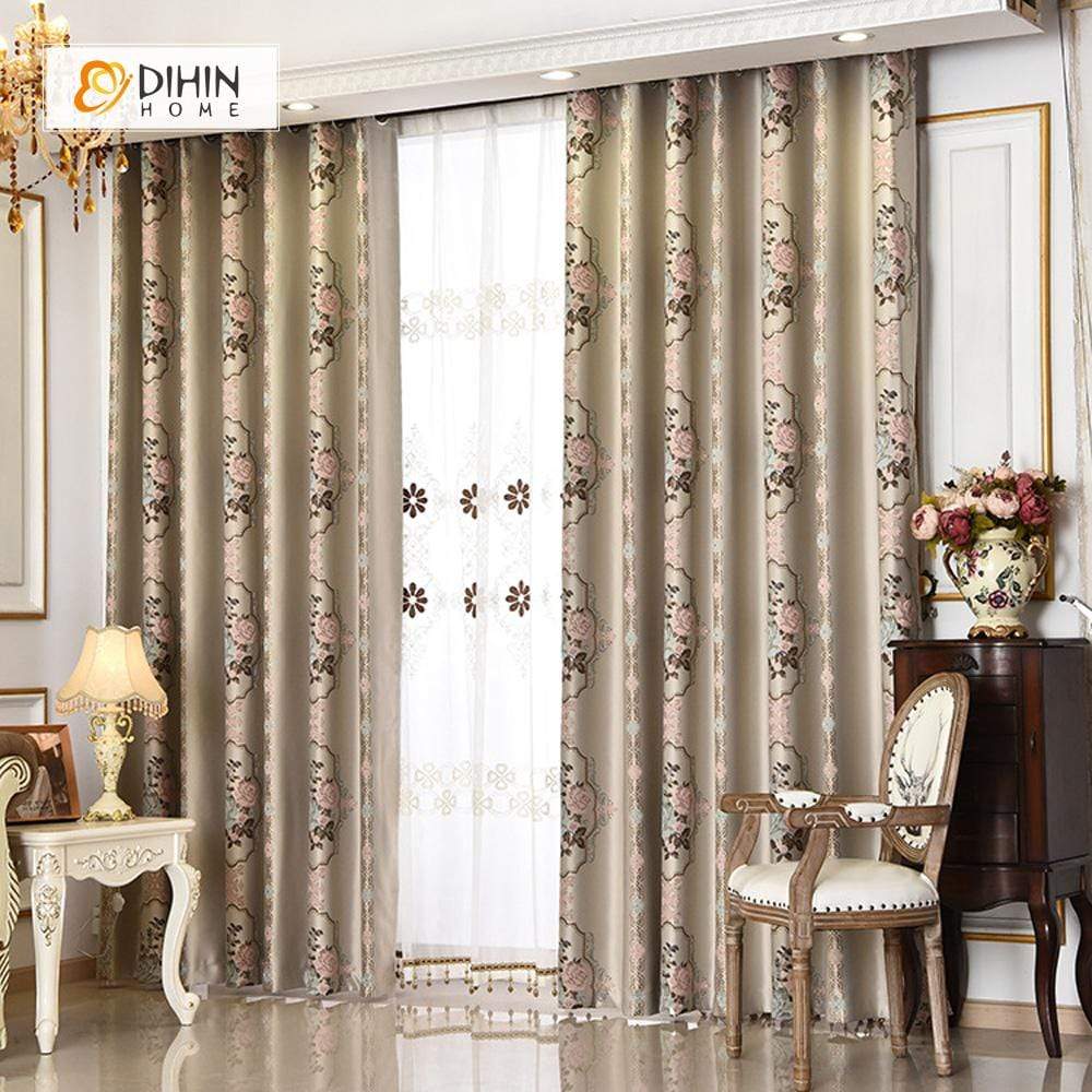 dihinhome's tweet photo. Check out this product 😍 DIHIN HOME SImple Brown Flower Printed，Blackout Grommet Window Curtain for... 😍 
by DIHINHOME Home Textile starting at $38.00. 
Shop now 👉👉 https://t.co/JJcjYJwEvt https://t.co/F5kL3Bl32S