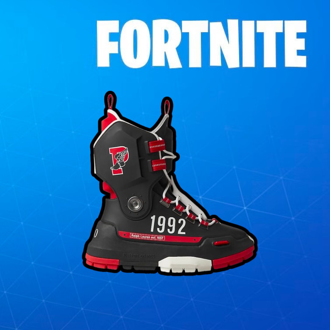 SoleRetriever's tweet image. DROPPING TOMORROW: Fortnite x Polo Ralph Lauren P-Wing Boot 

rtrv.in/3qf8kSO