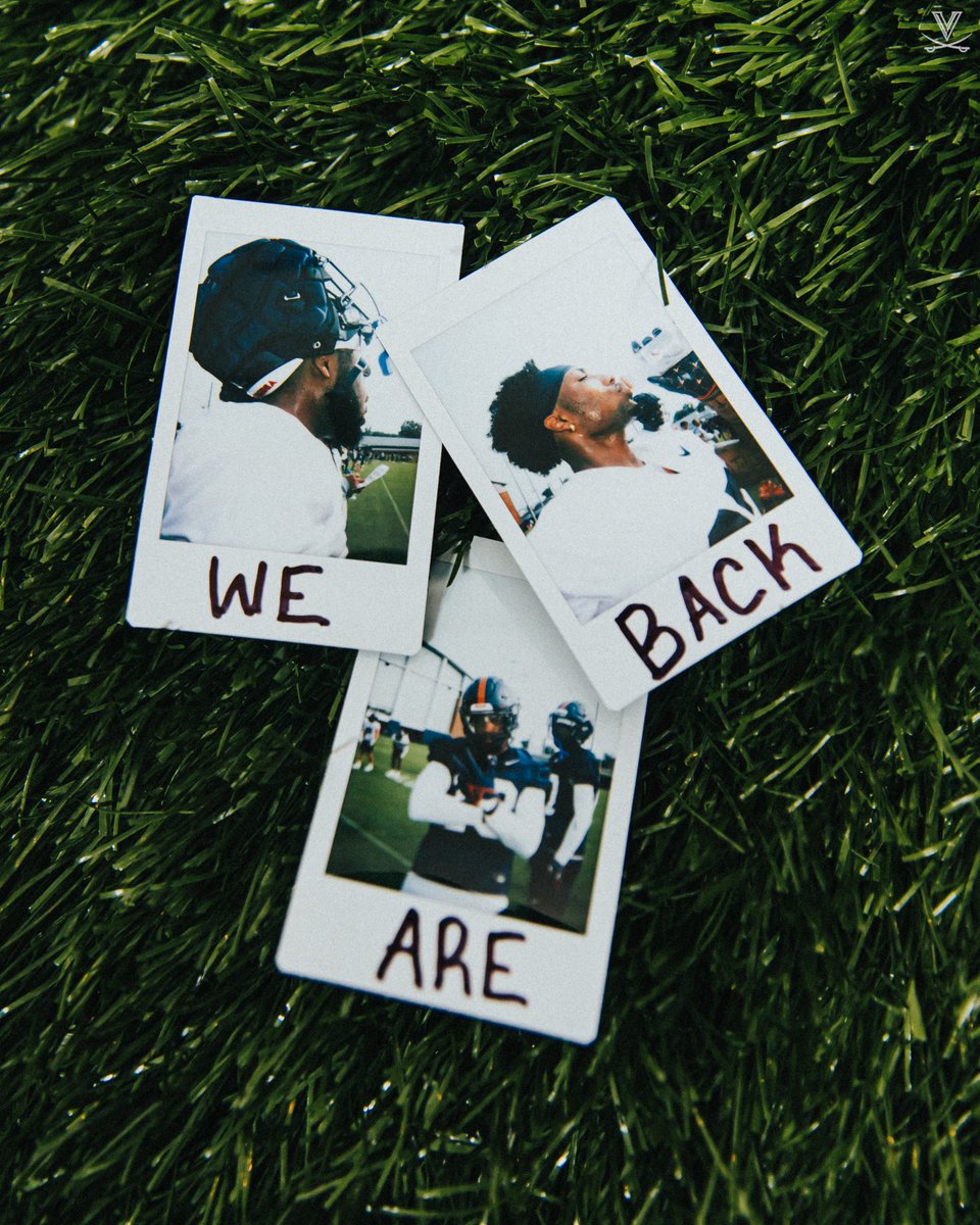 UVAFootball's tweet photo. 𝙒𝙚'𝙧𝙚 𝘽𝙖𝙘𝙠𝙠𝙠𝙠𝙠𝙠😁
1.15.41🕊️

#UVAStrong | #GoHoos⚔️ https://t.co/4ByDdIvCVg