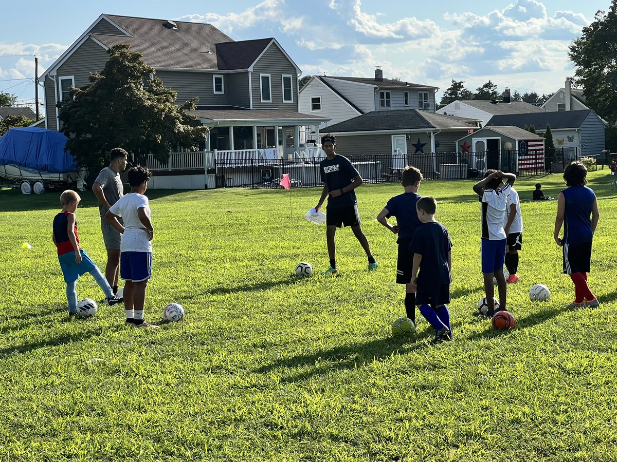 StarsBSoccer's tweet photo. THANK YOU camp families for an awesome first ever North Stars Soccer Camp. We had a blast coaching your kids!!! It was great to see our up and coming North Stars and players from all over the state. We hope to see you all soon!!!! @HTSD_Nottingham @NorthstarsAD @ScottRRocco https://t.co/PDxsj10v7P