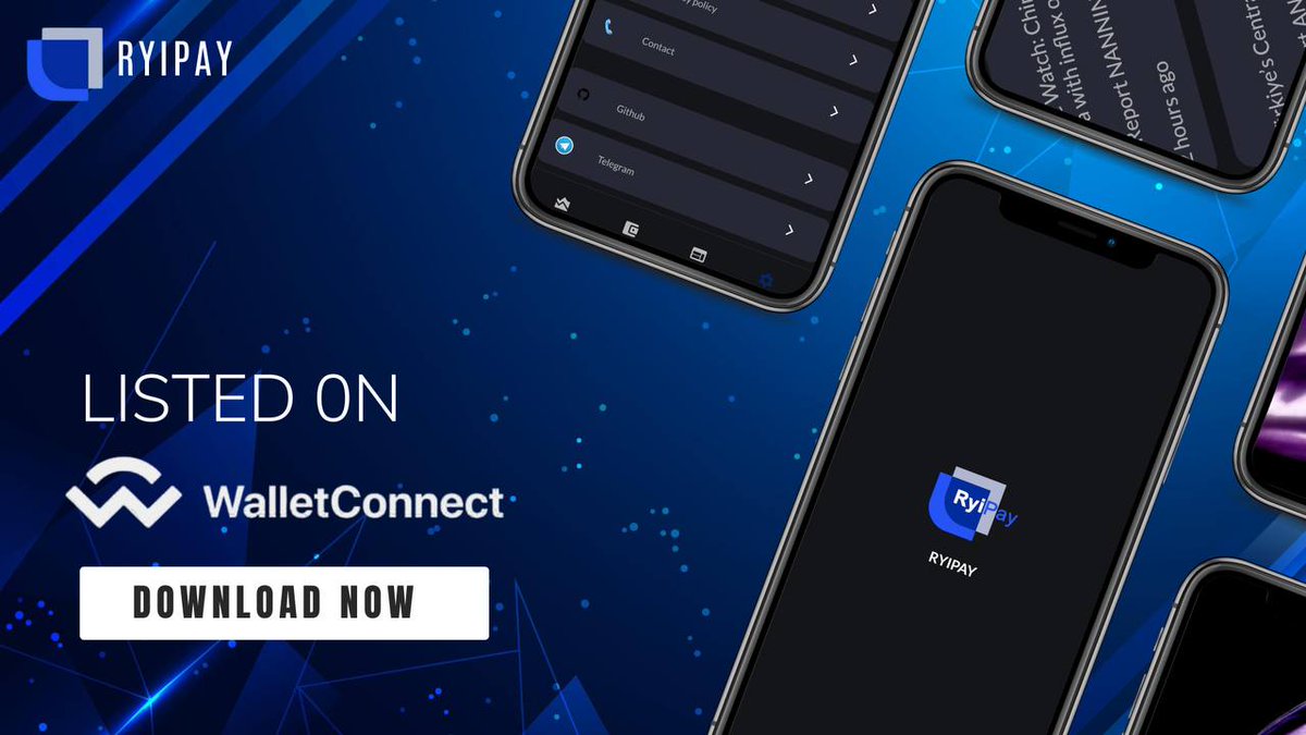 Definews_Info's tweet photo. 💥 @RYI_Unity announced that @RyiPay is now listed on @WalletConnect
💥 #RYIpay wallet app is built as a decentralized asset management tool for cryptocurrencies that are immune to inflation, confiscation, or censorship
🔽 VISIT
https://t.co/WVA2C6xBZi
#Definews https://t.co/fFrD7RRH4Z
