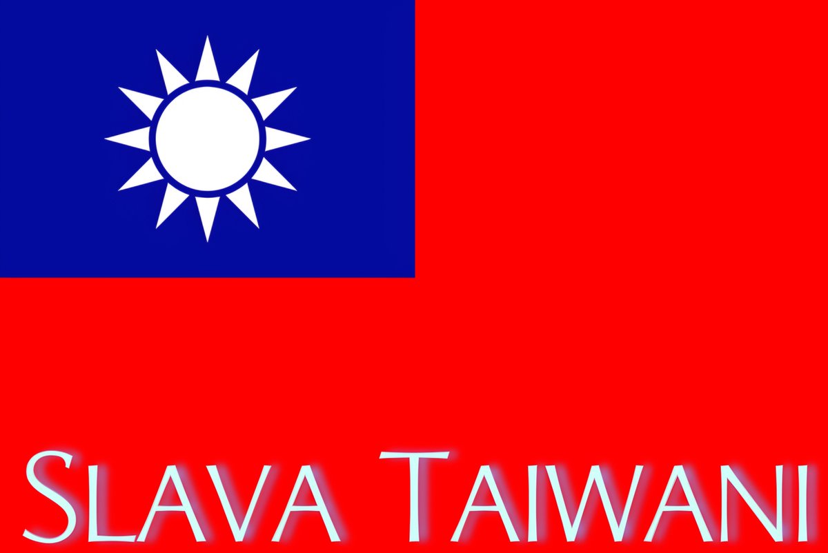 I #StandWithTaiwan 
We need to nuke China.