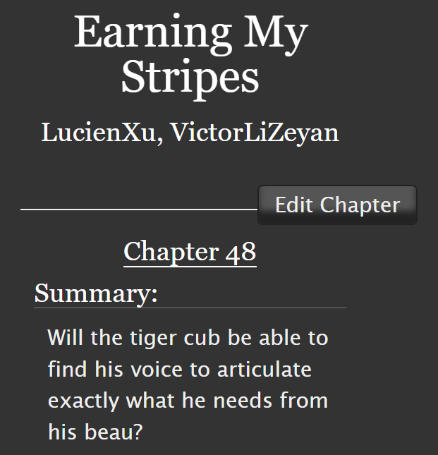 _LucienXu's tweet photo. Chapter 48: Earning My Stripes
Prove yourself to me, little cub.
https://t.co/Lvmr3SXSga
#李泽言 #許言 #墨言 #BL #BoysLove #Lucitor #Lucien #Victor #MrLoveMobile #MrLoveQueensChoice #シモン #ゼン #이택언 #허묵 #MLQC #YearOfTheTiger #PetPlay #CNY2022 #ChineseNewYear #AO3 https://t.co/sxkziF77j1