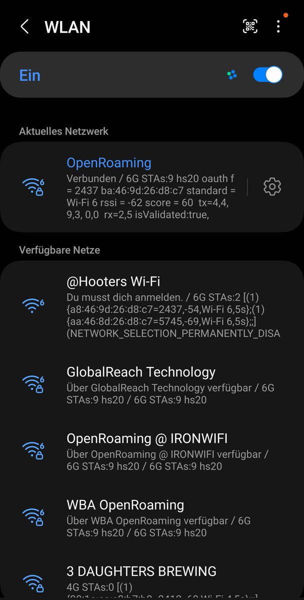 FIT_WiFi's tweet photo. OpenRoaming @Hooters, thanks @WBAlliance #greatime #floridavacation https://t.co/emqx8KcNh0