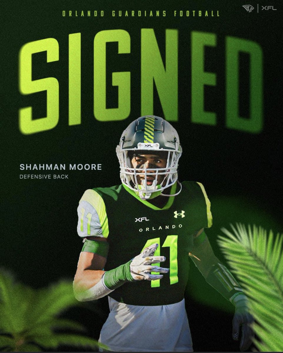 Beyond excited and proud of my son @Mon_don24 signing with XFL team Orlando Guardians! Hard work paying off! Looking forward to seeing God’s plan for you! Let’s go!