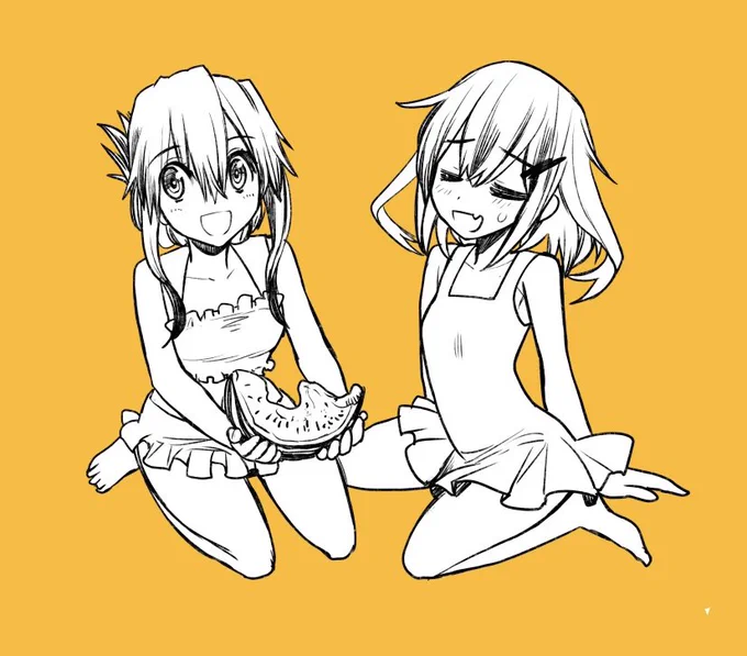 暑いなのです司令官! 水分補給はしっかりしてくださいなのです #艦これ
