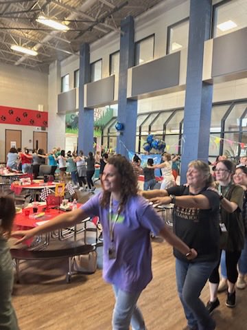HumbleISD_PFE's tweet image. Sometimes during a great PD just need to Conga! #PFEisHappy
