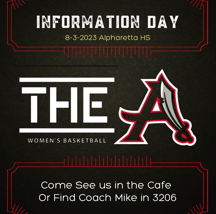 9/10th graders

Find some future teammates in the cafeteria 9-12 TMRW

Find Coach Mike in 3206!!

Give us a chance to get YOU interested in 🏀!
