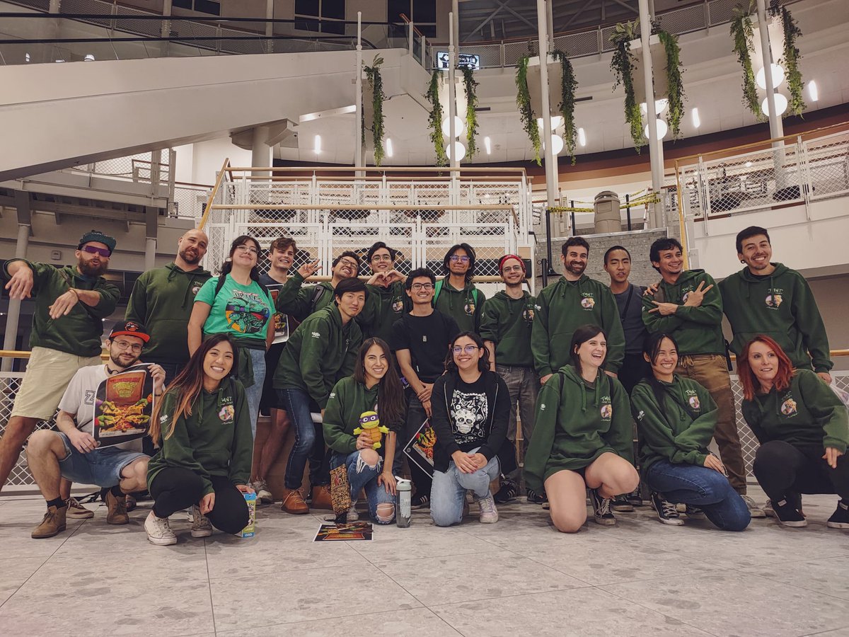 osmaraxel_mrold's tweet photo. After a few months working on #TMNTMovie we had the chance to watch it and trust in us...

It's an AWESOME MOVIEEEEEEE!!! ❤️❤️❤️❤️🐢🐢🐢🐢

So go and watch it, but also don't forget at this beautiful people behind the project, the most talented, and teenagers souls (..) https://t.co/Tzee95A243