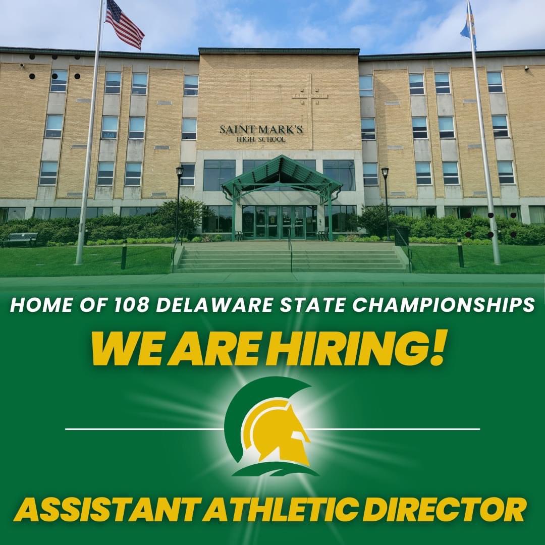 SaintMarksHS's tweet photo. Are you a passionate sports enthusiast with a commitment to youth development through faith, education, and athletics?! Our Assistant Athletic Director position may be a perfect fit for you! For more information about this position visit https://t.co/Z5zZ4bwOX9!🔰🏆 https://t.co/jXWmP6kO4m