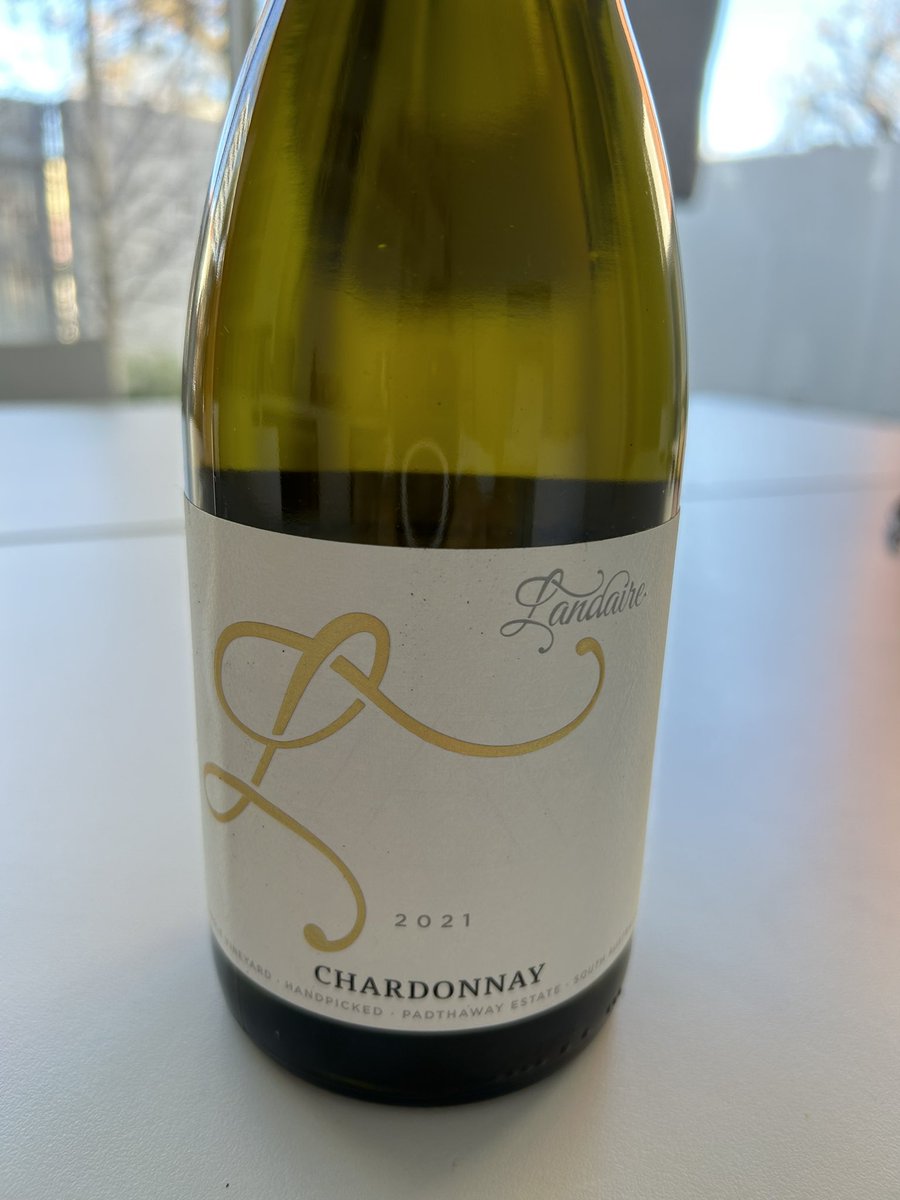 Congratulations to the <a href="/LCWineShow/">Limestone Coast Wine</a> 2022 chief judge who presciently awarded this the “Wine to Watch”. How right you were. Last night <a href="/winecompanion/">Wine Companion</a> announced #Landaire 2021 Chardonnay as best Chardonnay AND best white of the year.  Nationally.  

<a href="/PadthawayWine/">PadthawayWineRegion</a> <a href="/landaire14/">Carolyn Brown</a>