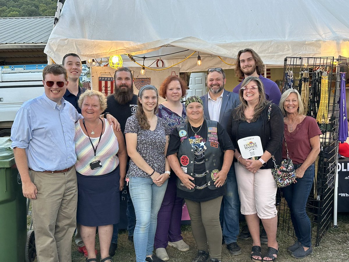 Thank you to everyone who came out to our annual candidate’s night at the Warren County Farmer’s Fair. We had a great time talking to Warren County residents on why our candidates are the best choice for your vote this November. #leadright