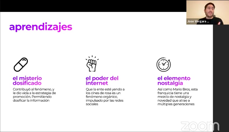 "#Barbie ha sido un ejemplo excepcional de ADAPTACIÓN y RELEVANCIA en la cultura popular", Jose Vergara de #TribecaMedia en los #PlanningTalks de <a href="/APGPeru/">APG Perú</a> y los aprendizajes del fenómeno Barbie

#Barbieheimer #Estrategia #Planning #Insights